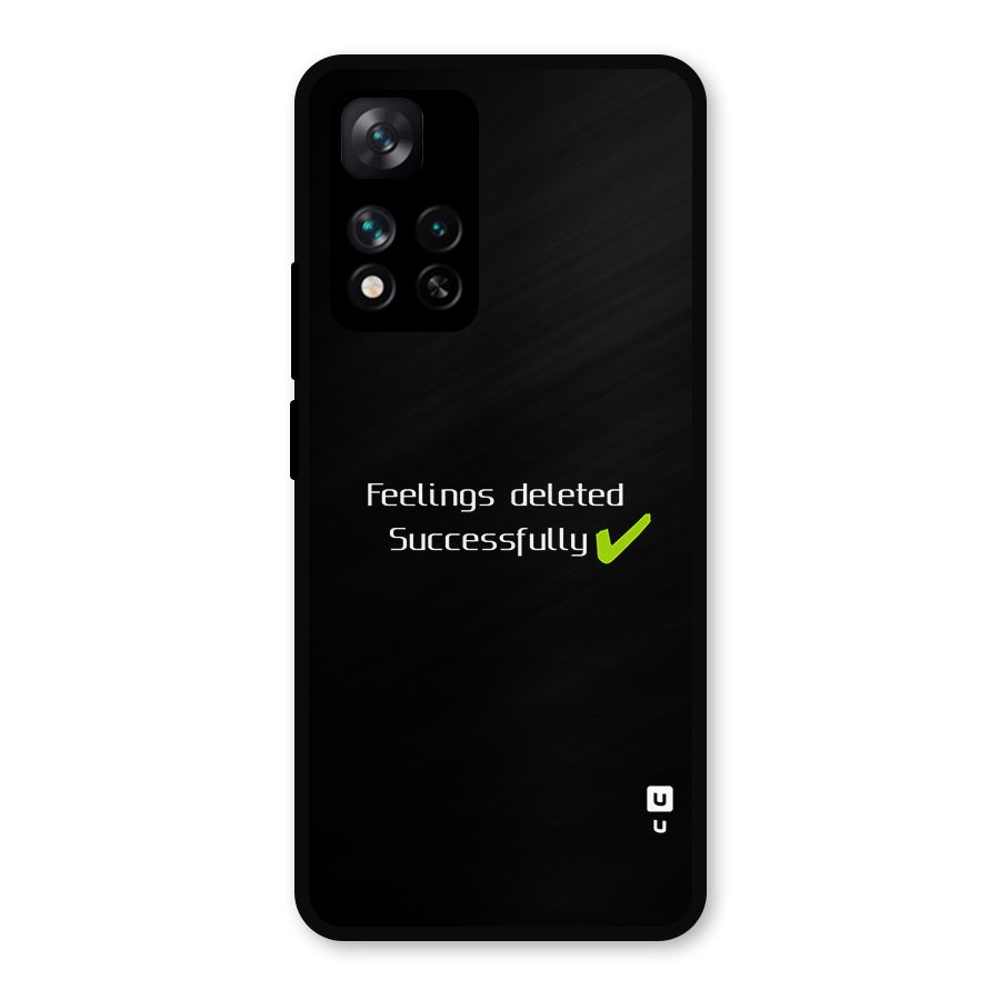 Feelings Deleted Metal Back Case for Xiaomi 11i 5G