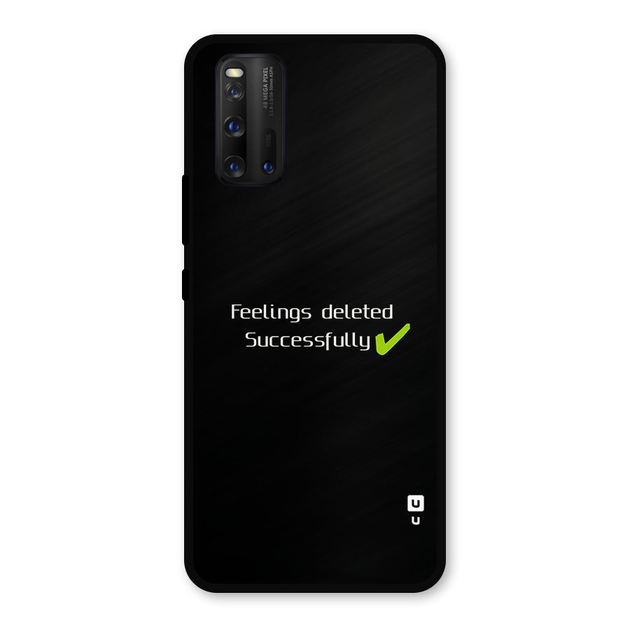 Feelings Deleted Metal Back Case for iQOO 3