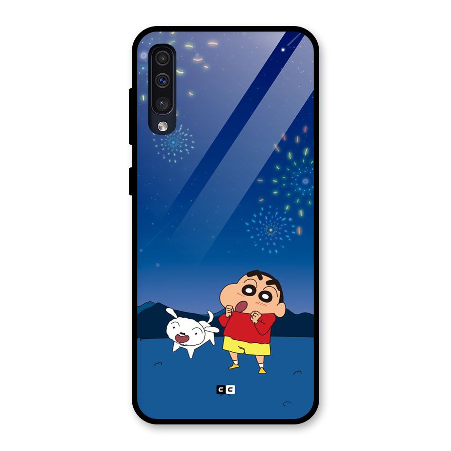 Festival Time Glass Back Case for Galaxy A50s
