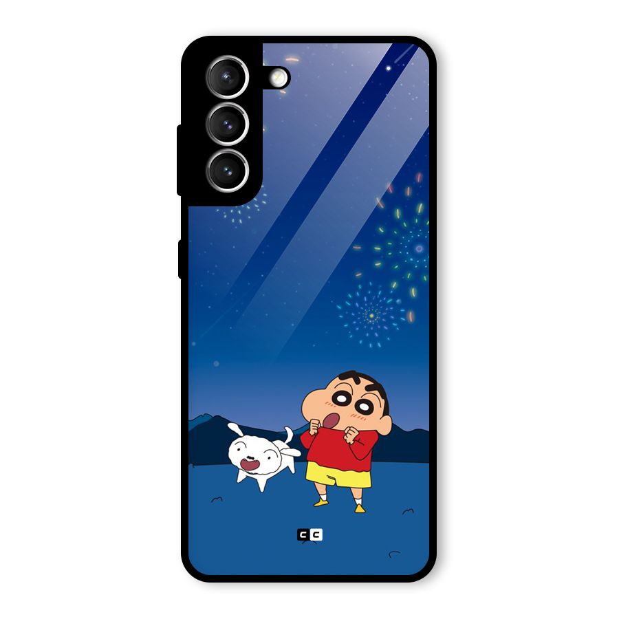 Festival Time Glass Back Case for Galaxy S21 5G