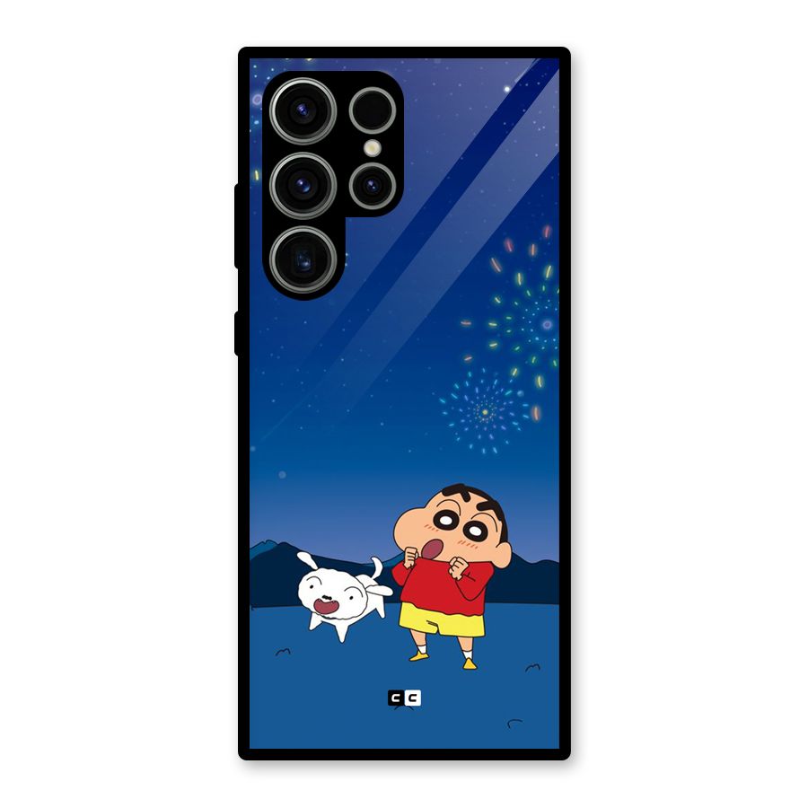 Festival Time Glass Back Case for Galaxy S23 Ultra