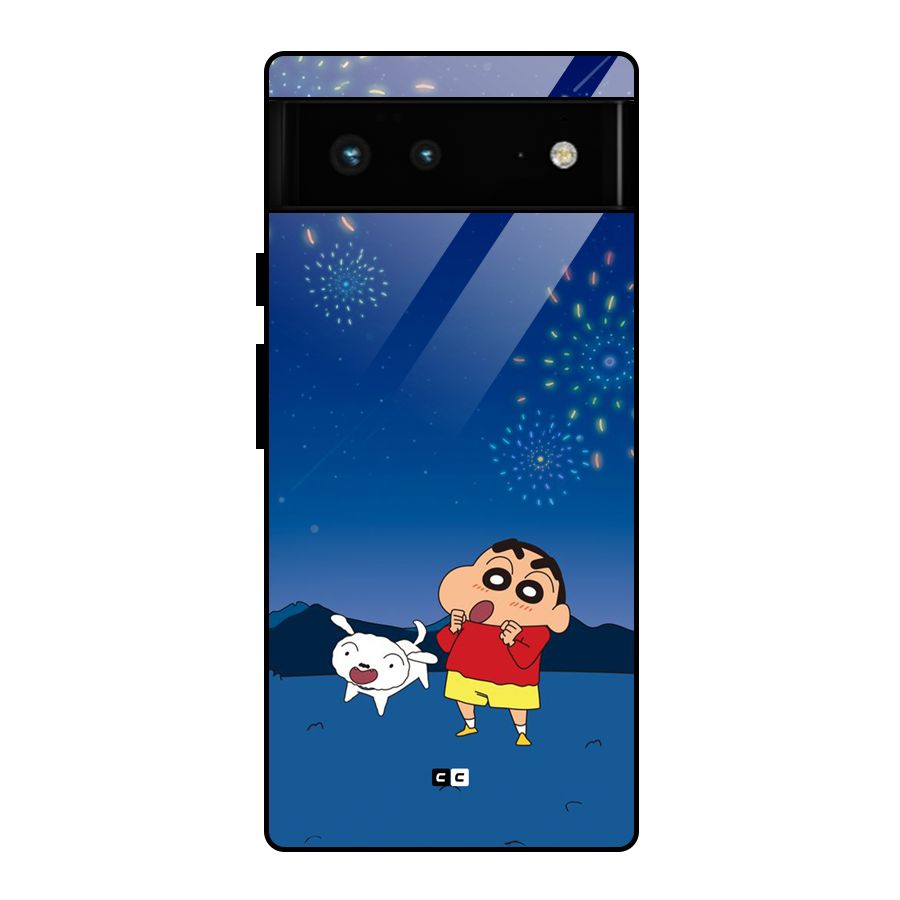 Festival Time Glass Back Case for Google Pixel 6