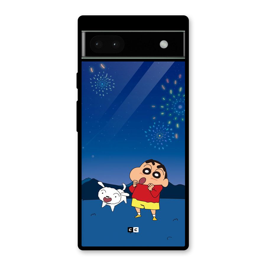 Festival Time Glass Back Case for Google Pixel 6a