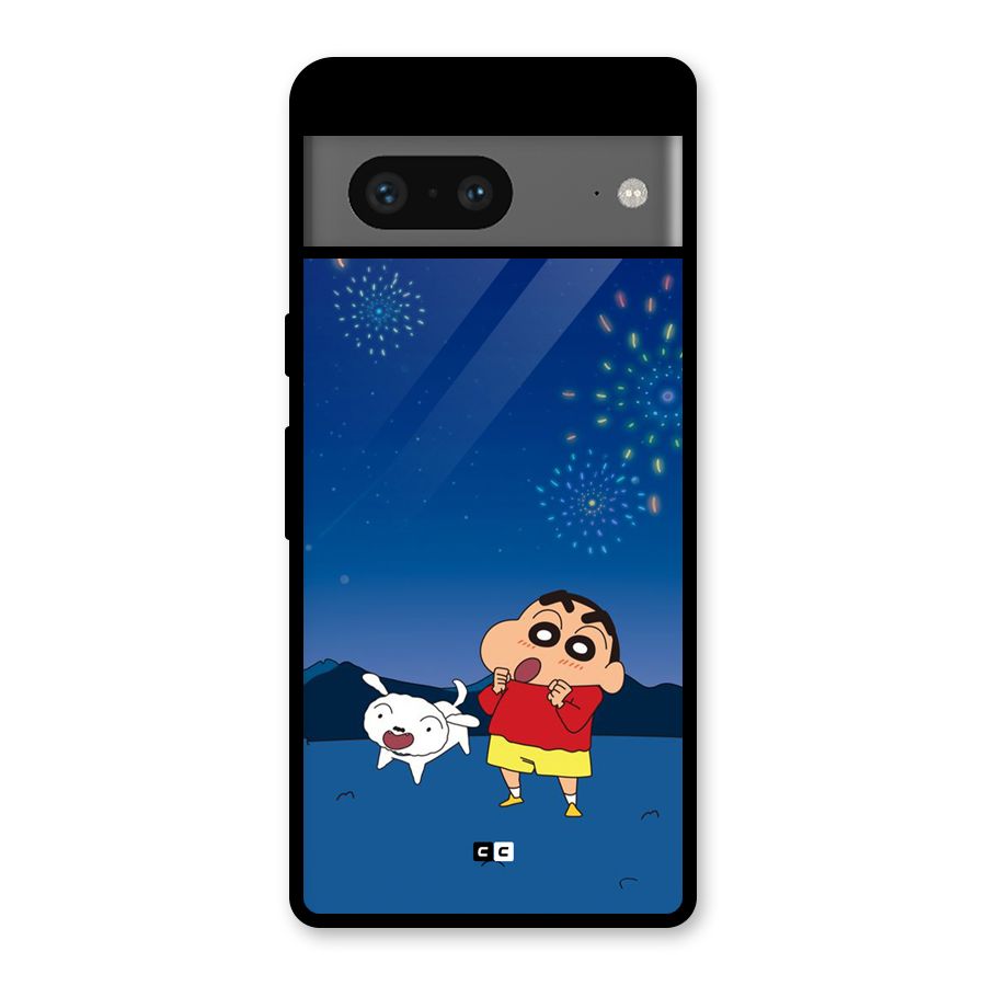 Festival Time Glass Back Case for Google Pixel 7