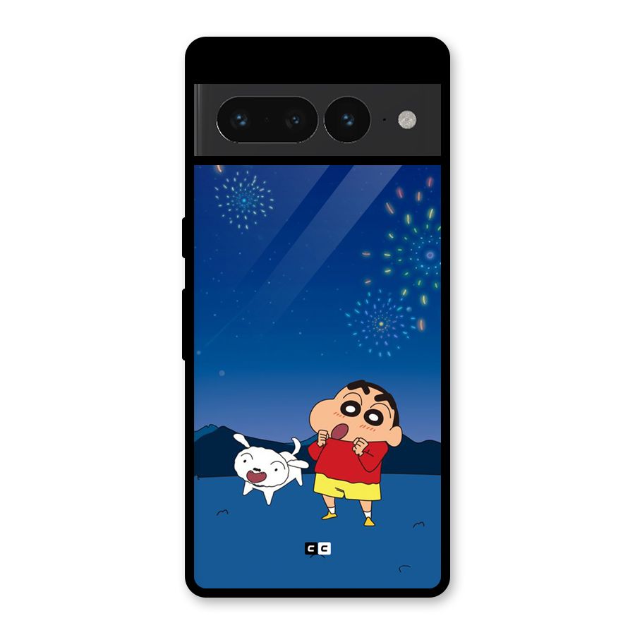 Festival Time Glass Back Case for Google Pixel 7 Pro