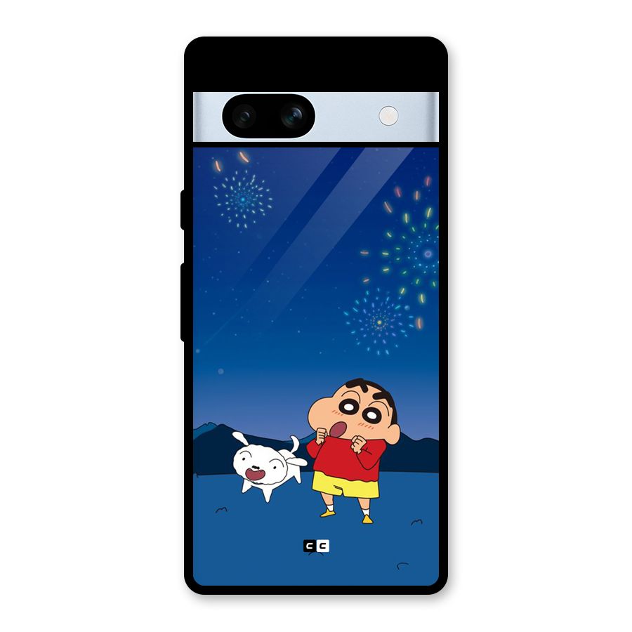 Festival Time Glass Back Case for Google Pixel 7a