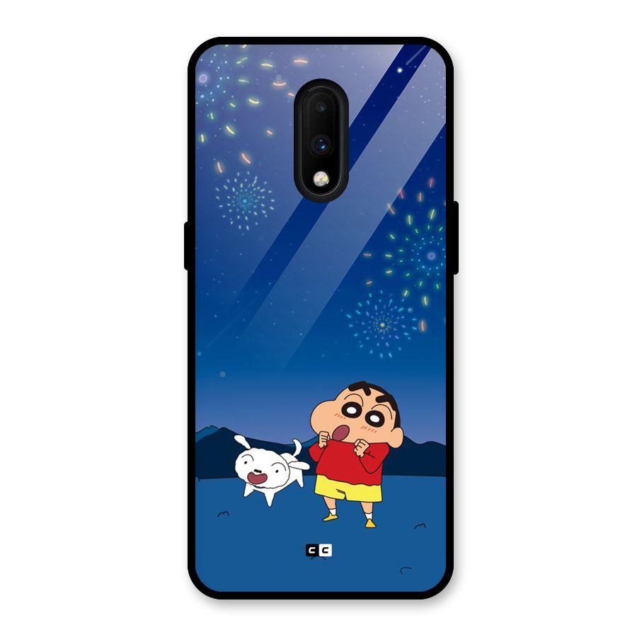 Festival Time Glass Back Case for OnePlus 7