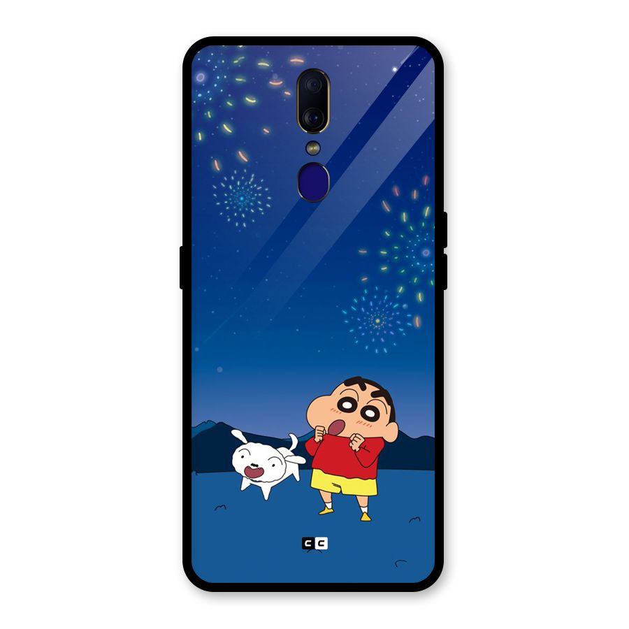 Festival Time Glass Back Case for Oppo F11