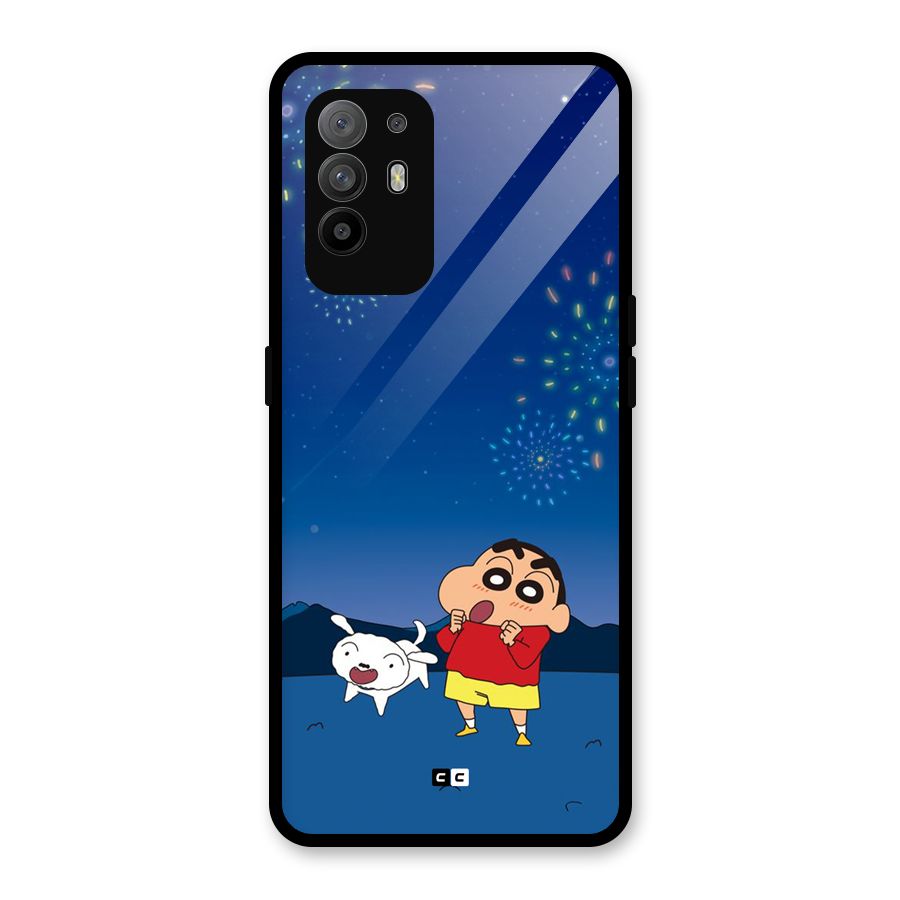 Festival Time Glass Back Case for Oppo F19 Pro Plus 5G