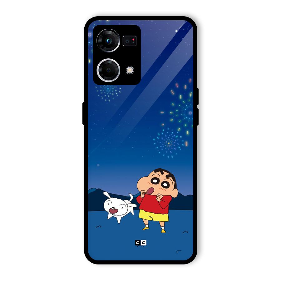 Festival Time Glass Back Case for Oppo F21 Pro 4G