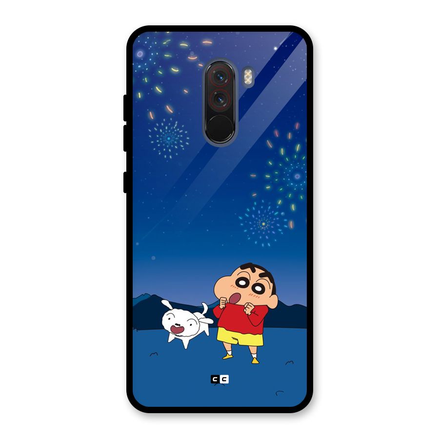 Festival Time Glass Back Case for Poco F1