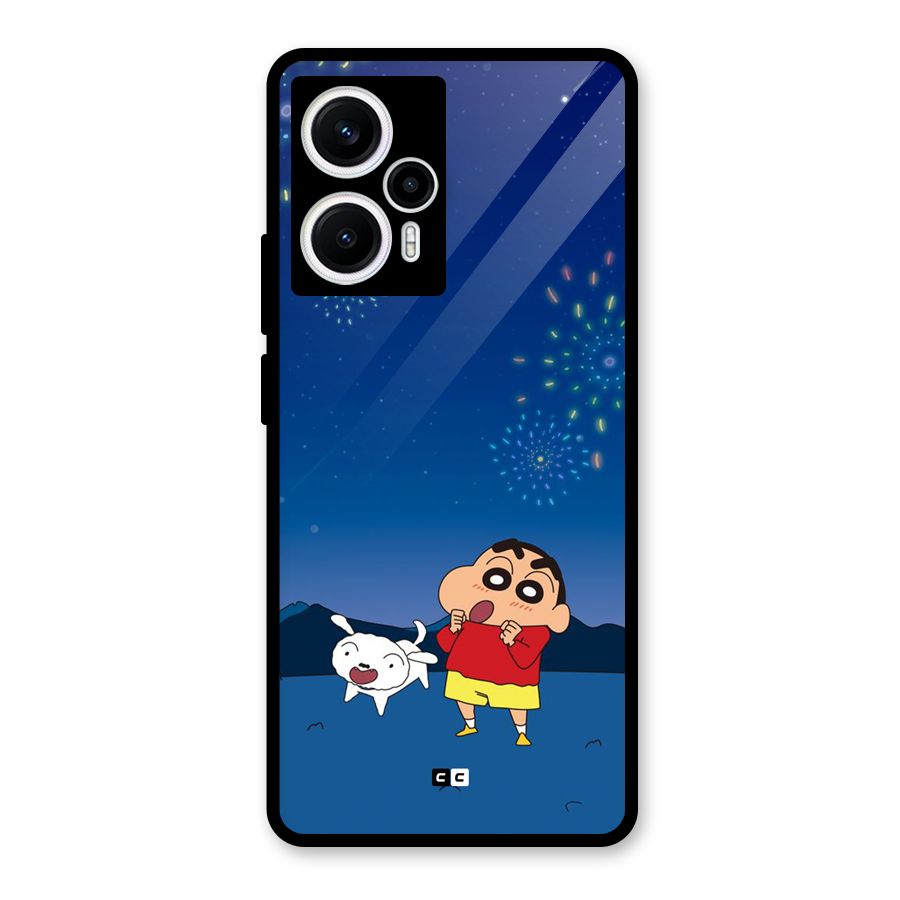 Festival Time Glass Back Case for Poco F5
