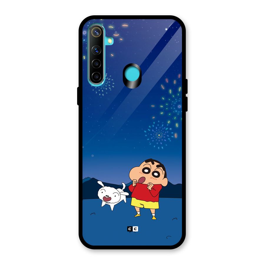 Festival Time Glass Back Case for Realme 5i