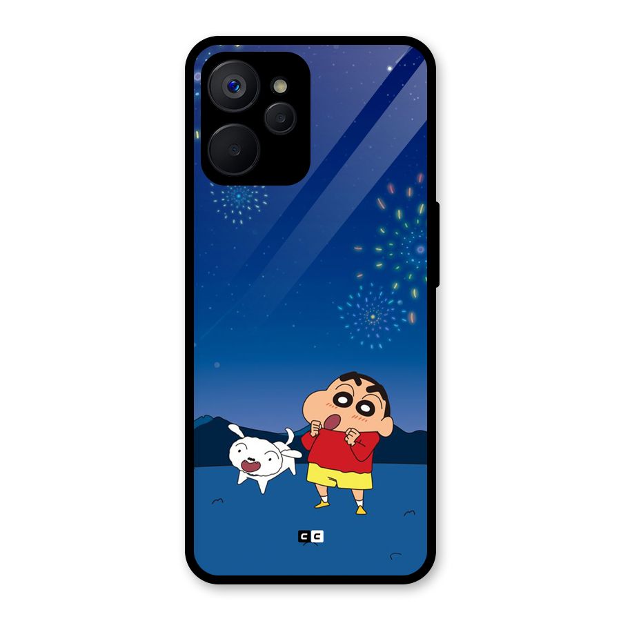 Festival Time Glass Back Case for Realme 9i 5G
