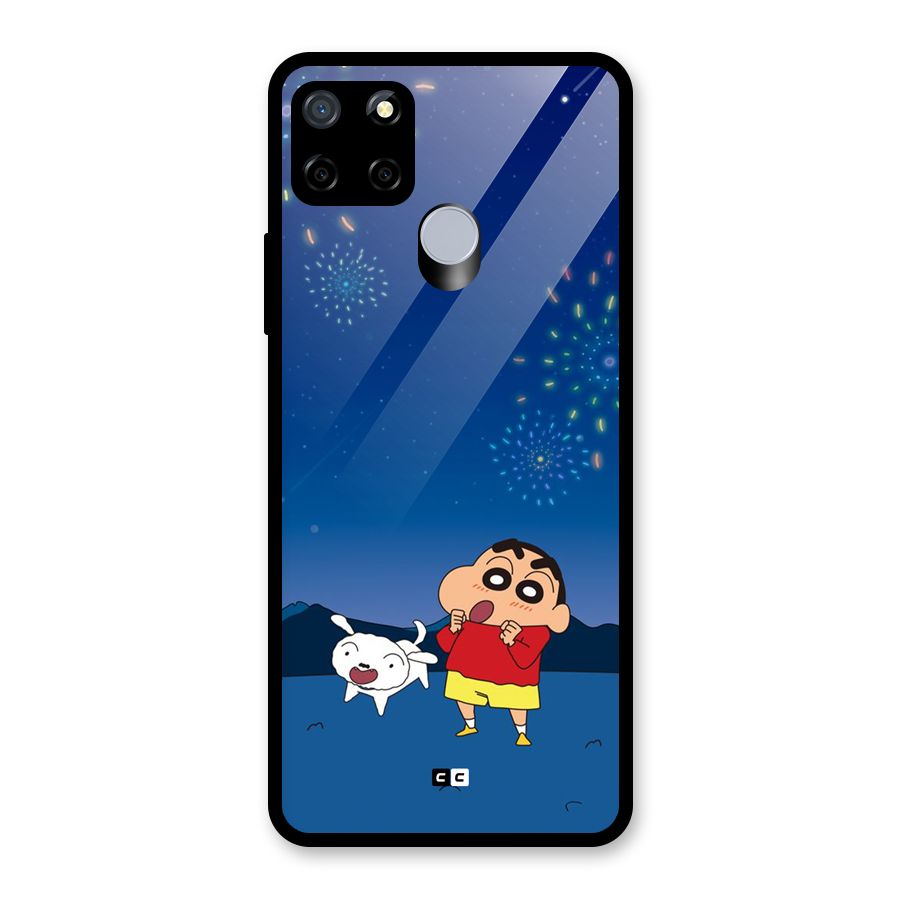 Festival Time Glass Back Case for Realme C15