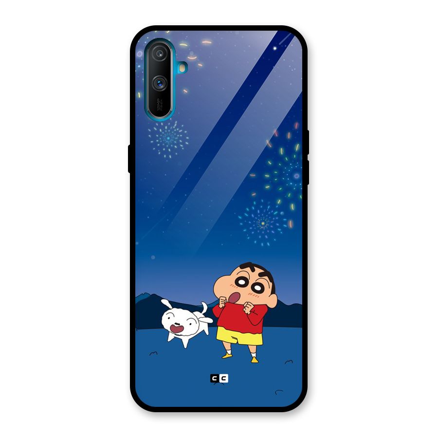 Festival Time Glass Back Case for Realme C3
