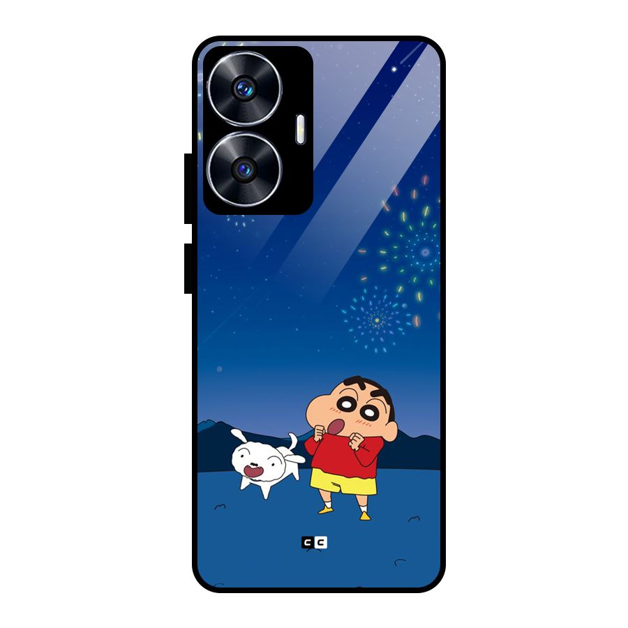 Festival Time Glass Back Case for Realme Narzo N55