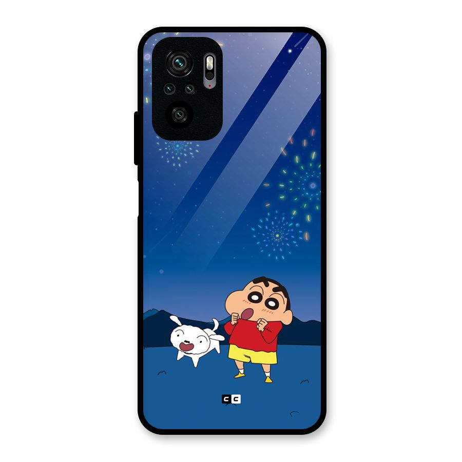 Festival Time Glass Back Case for Redmi Note 10S