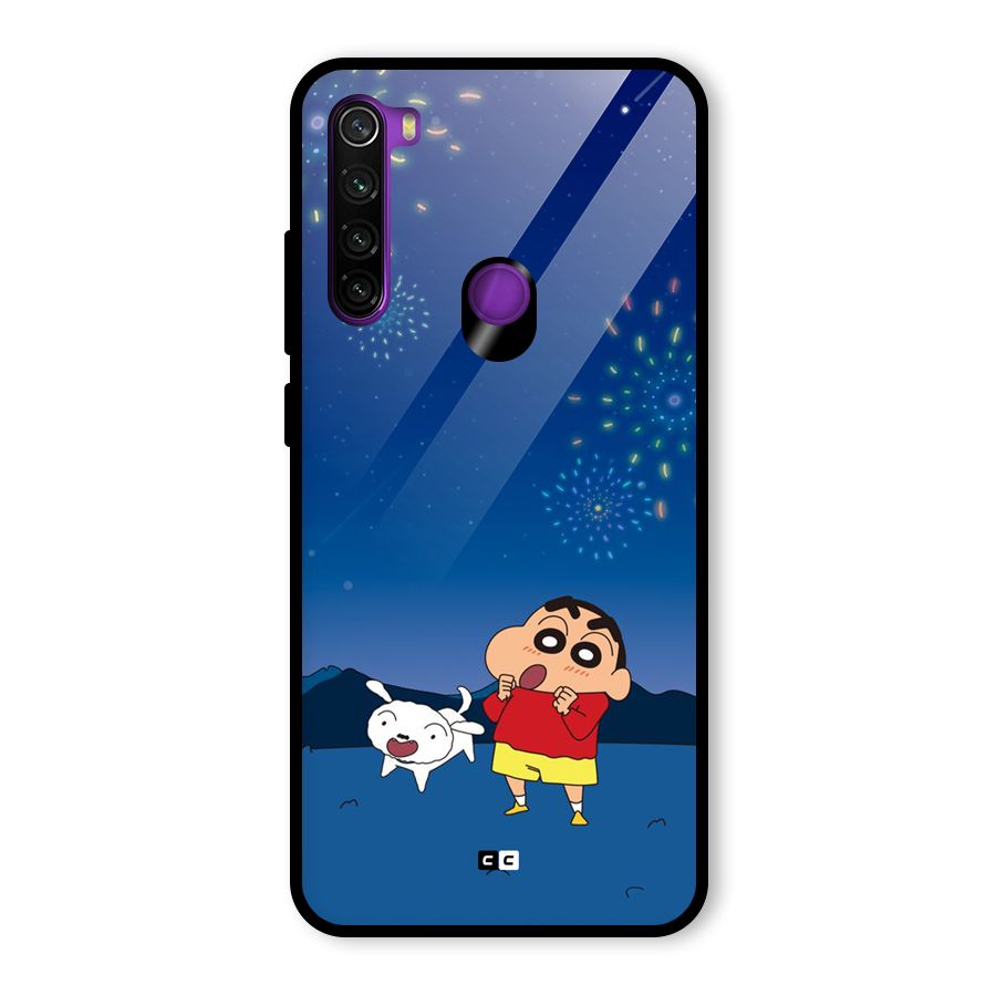 Festival Time Glass Back Case for Redmi Note 8