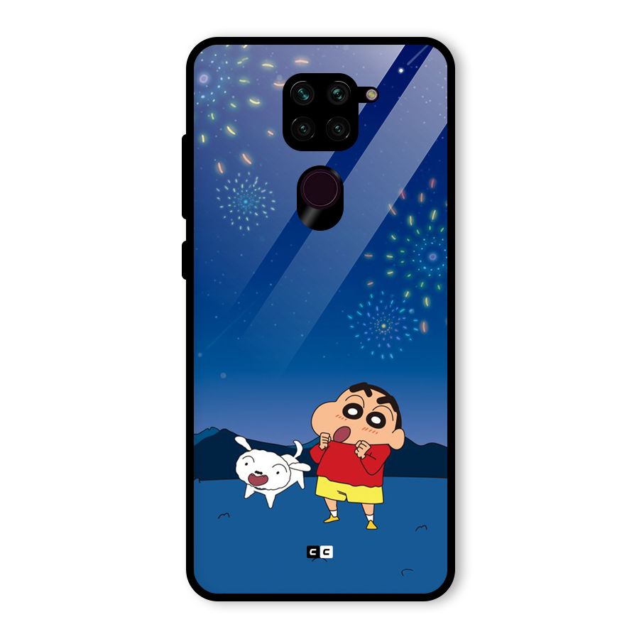 Festival Time Glass Back Case for Redmi Note 9