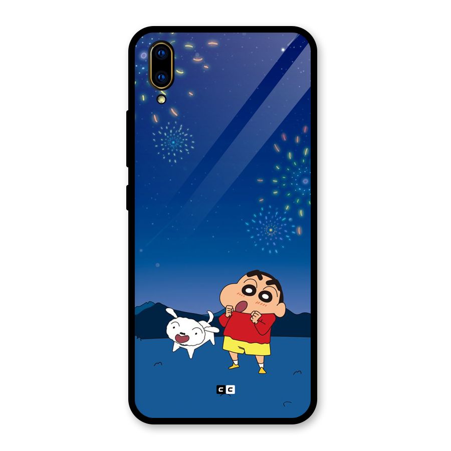 Festival Time Glass Back Case for Vivo V11 Pro