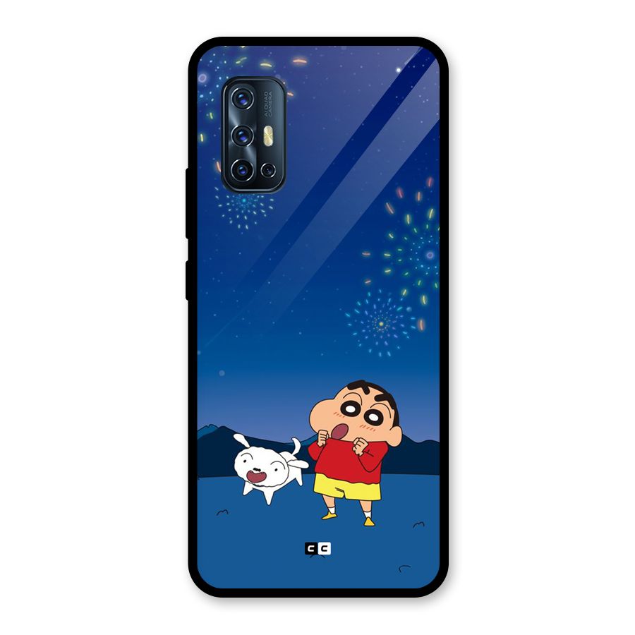 Festival Time Glass Back Case for Vivo V17