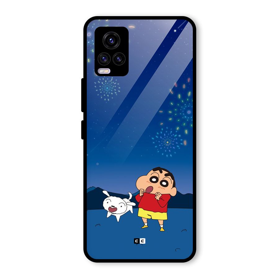 Festival Time Glass Back Case for Vivo V20