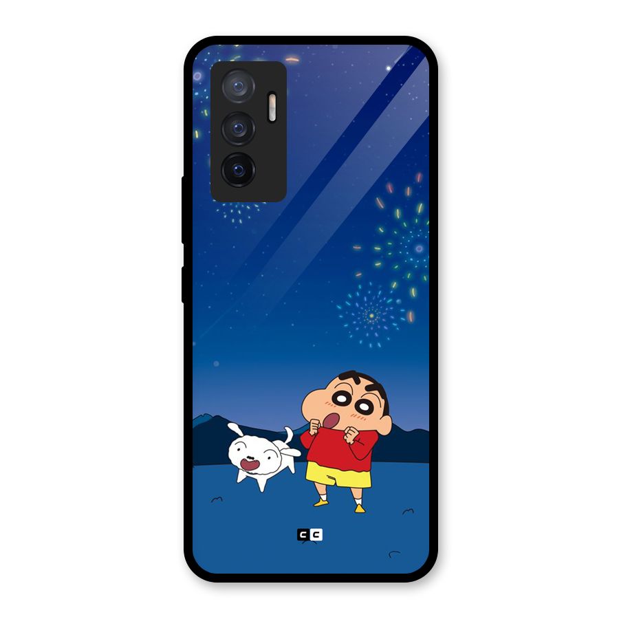 Festival Time Glass Back Case for Vivo V23e