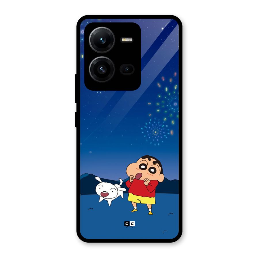 Festival Time Glass Back Case for Vivo V25