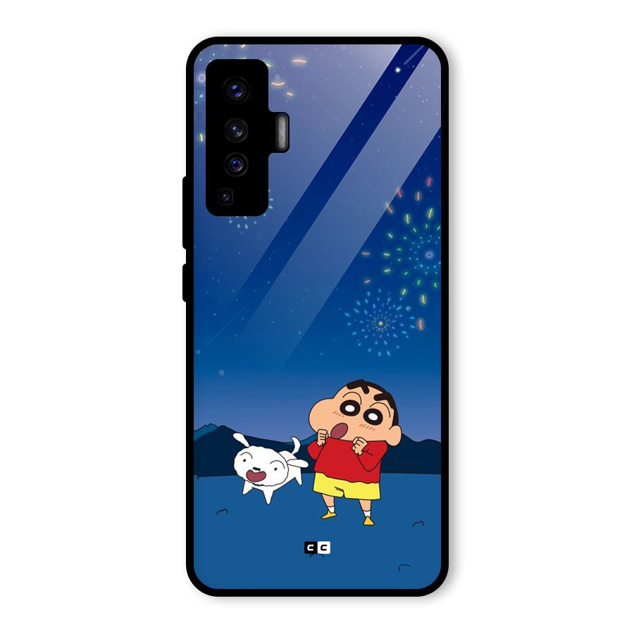 Festival Time Glass Back Case for Vivo X50