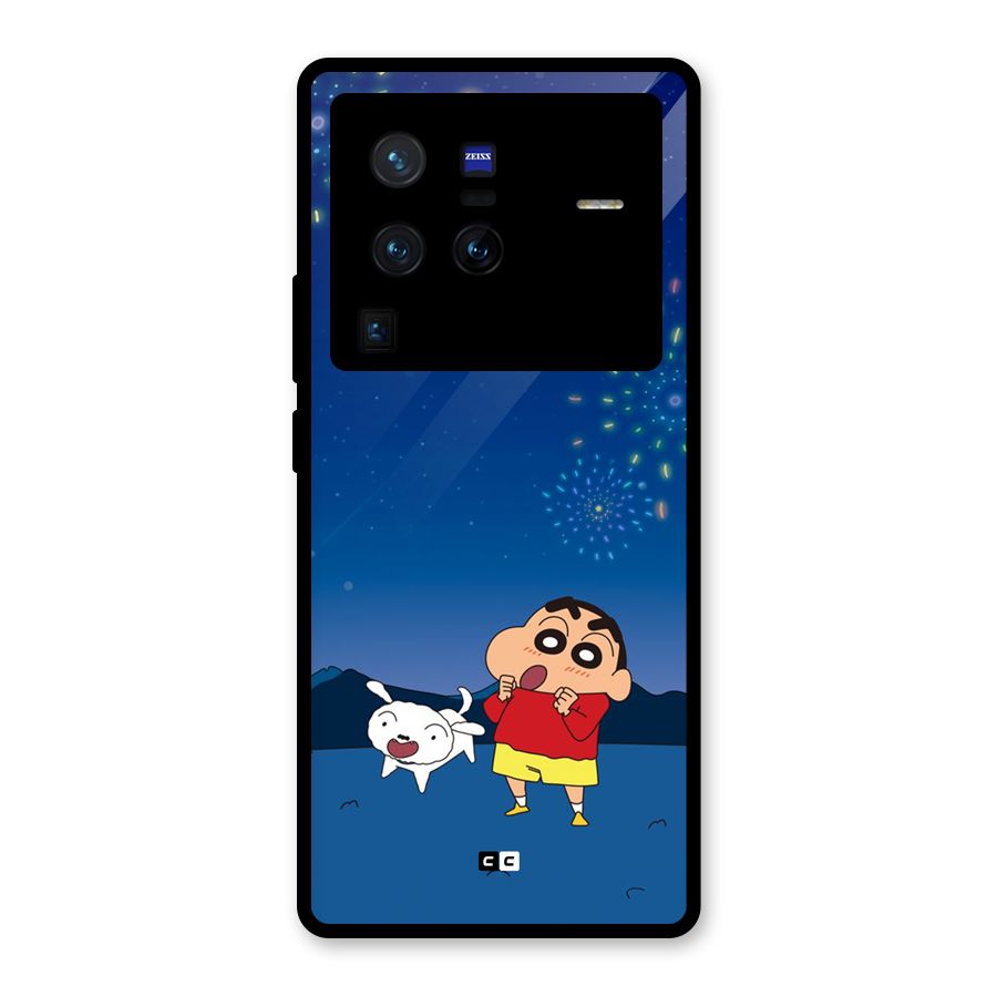 Festival Time Glass Back Case for Vivo X80 Pro