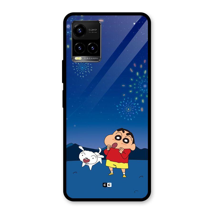 Festival Time Glass Back Case for Vivo Y21T