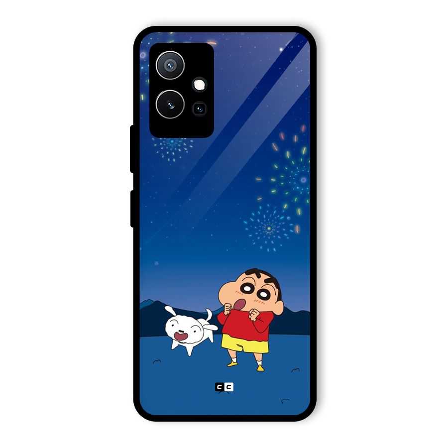 Festival Time Glass Back Case for Vivo Y75 5G