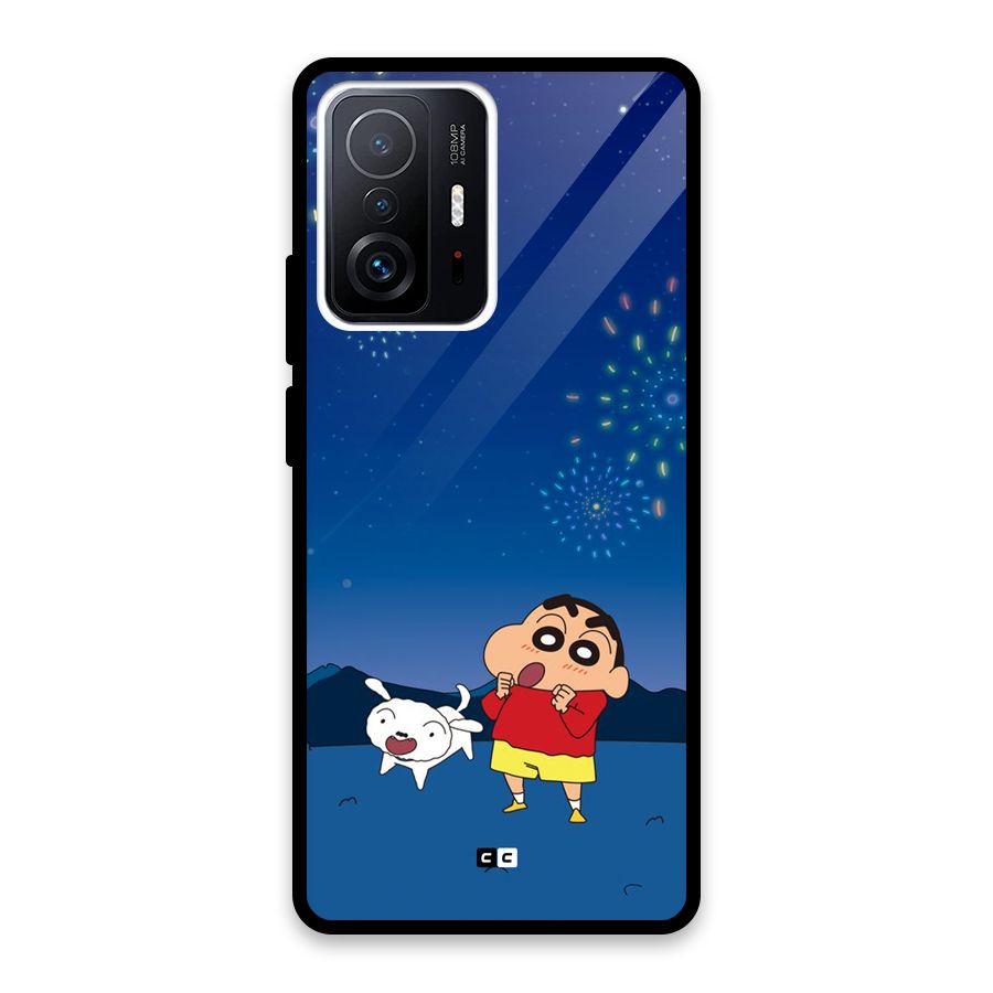 Festival Time Glass Back Case for Xiaomi 11T Pro