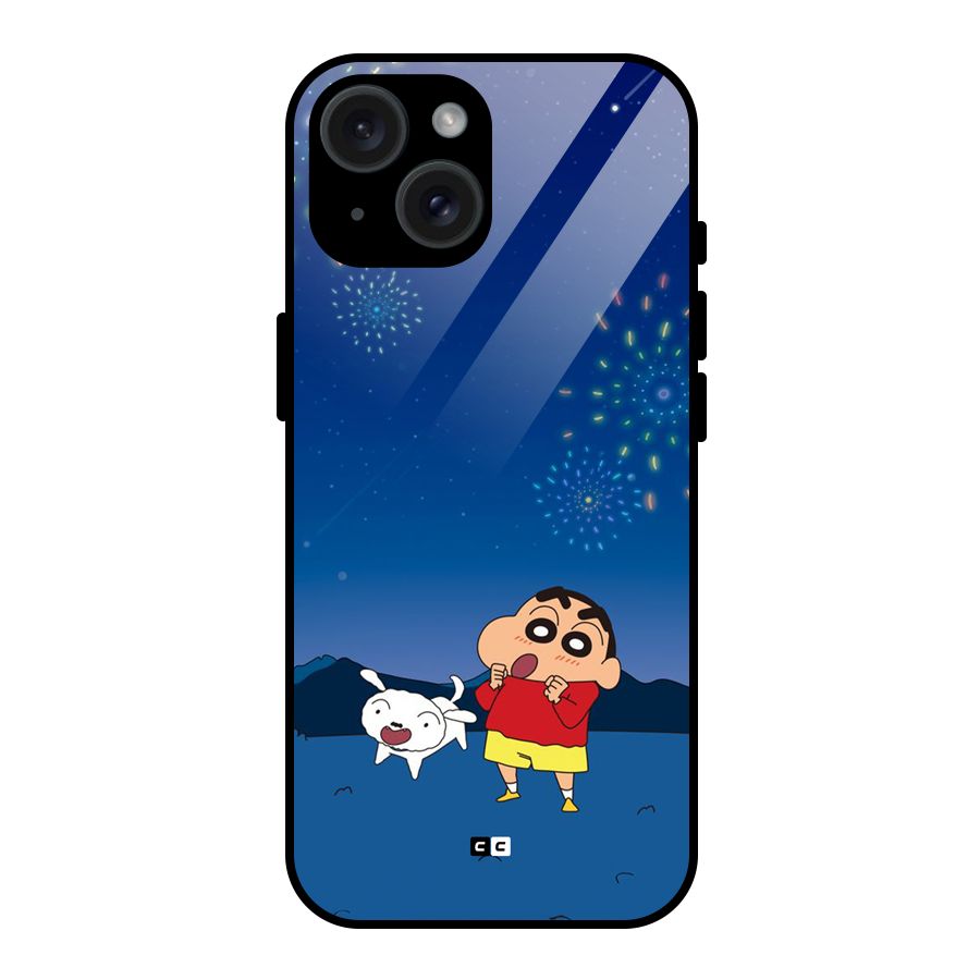 Festival Time Glass Back Case for iPhone 15