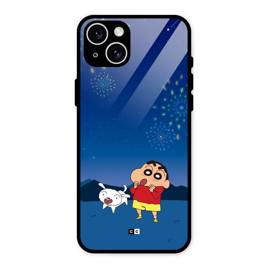 Festival Time Glass Back Case for iPhone 15 Plus
