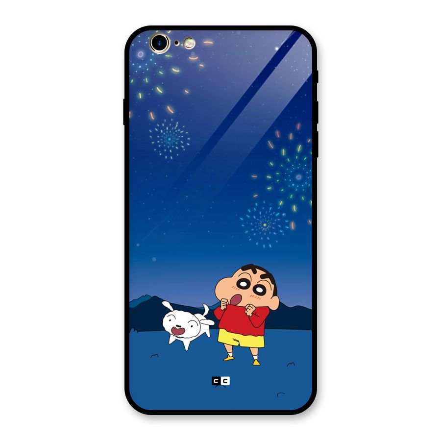 Festival Time Glass Back Case for iPhone 6 Plus 6S Plus