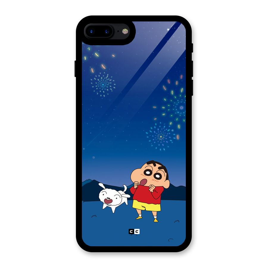 Festival Time Glass Back Case for iPhone 7 Plus