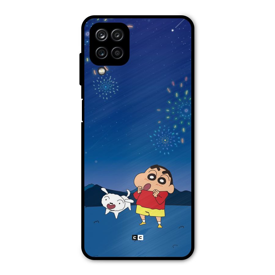 Festival Time Metal Back Case for Galaxy A12