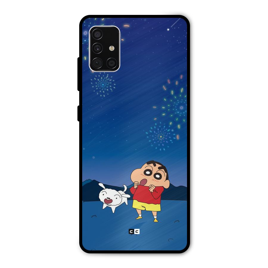 Festival Time Metal Back Case for Galaxy A51
