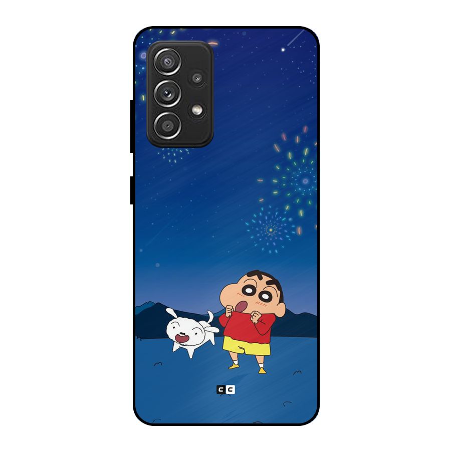 Festival Time Metal Back Case for Galaxy A52