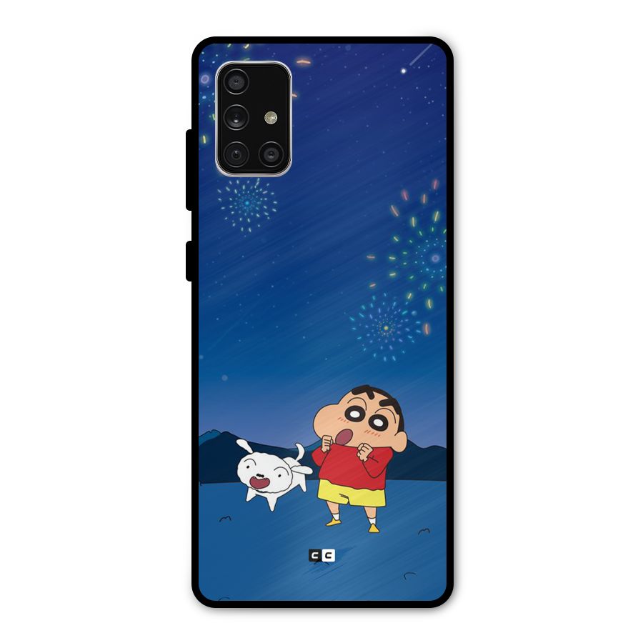 Festival Time Metal Back Case for Galaxy A71