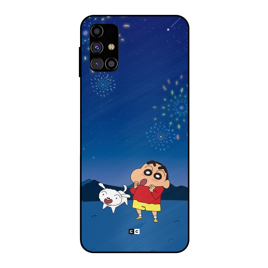 Festival Time Metal Back Case for Galaxy M31s