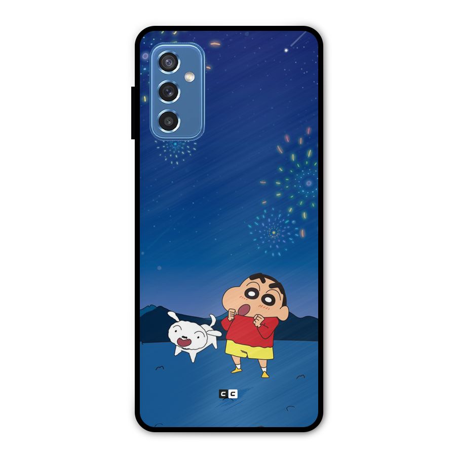 Festival Time Metal Back Case for Galaxy M52 5G