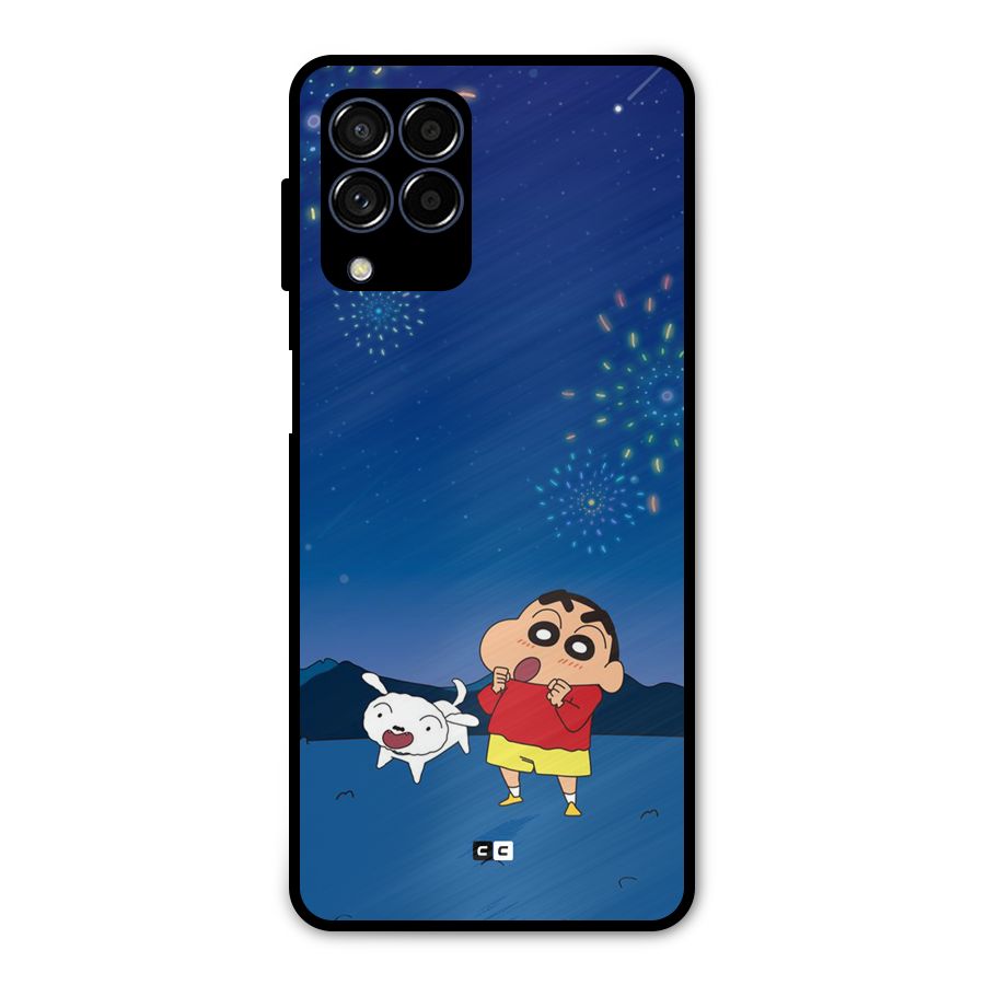 Festival Time Metal Back Case for Galaxy M53 5G