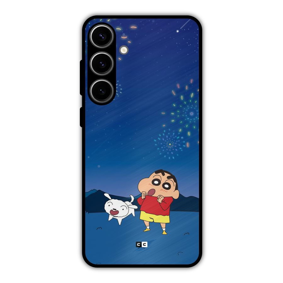 Festival Time Metal Back Case for Galaxy S24 Plus