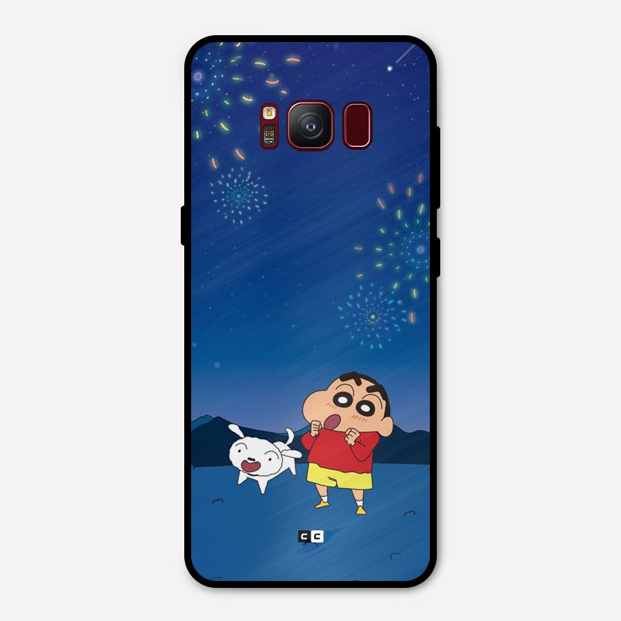 Festival Time Metal Back Case for Galaxy S8