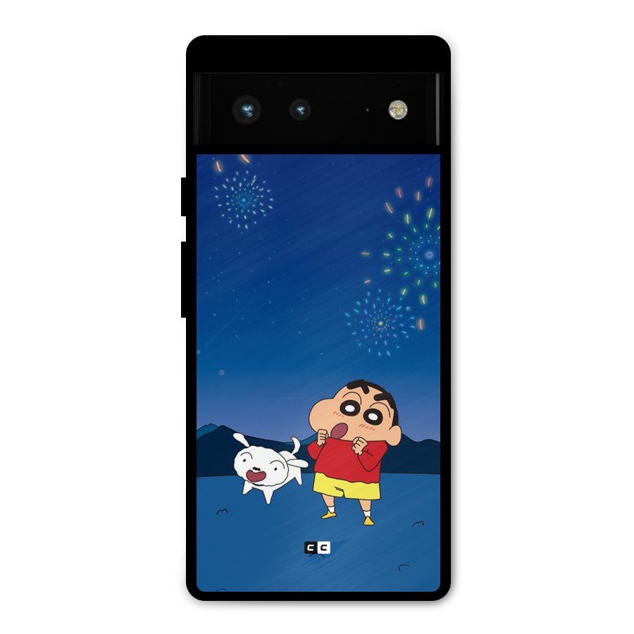 Festival Time Metal Back Case for Google Pixel 6