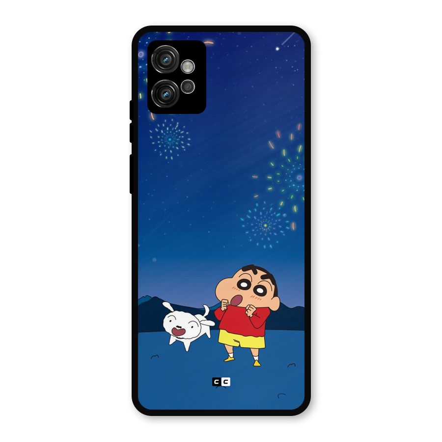 Festival Time Metal Back Case for Moto G32