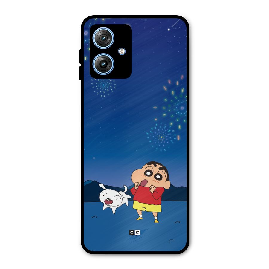 Festival Time Metal Back Case for Moto G54
